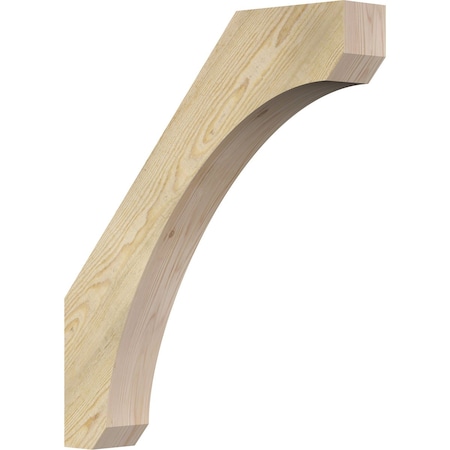 Ekena Millwork 4"W x 24"D x 28"H Legacy Rough Sawn Knee Brace, Douglas Fir BRC04X24X28LEC00RDF